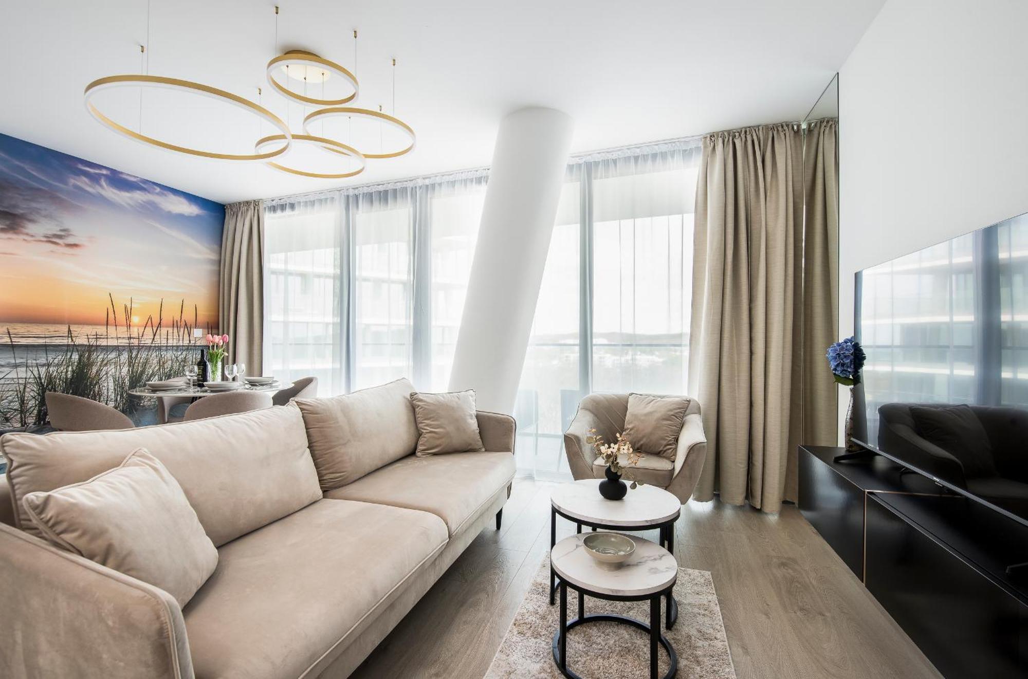 Wave Panorama 8Th Floor Sea View Apartment Miedzyzdroje Exterior photo